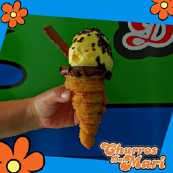 Cone de Churros com Sorvete Preço em Cocaia - Guarulhos Cone de Churros com Sorvete Preço em Cocaia - Guarulhos